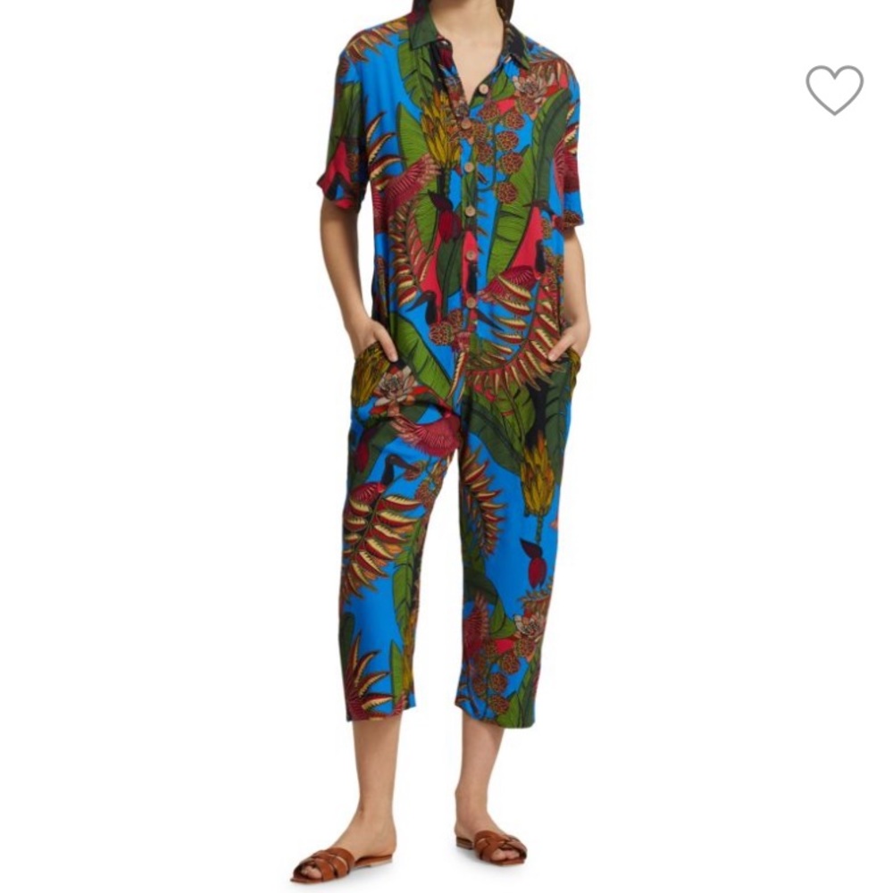 Farm Rio Totally Tuiuiu Jumpsuit